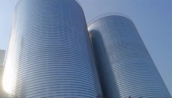 乳源2座混凝土高架卷板仓